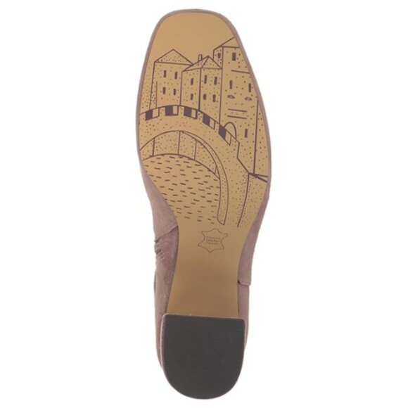 Bella Vita Women's Felicity Boots Size 6.5 WW Wide Fit Taupe Suede Leather - Picture 4 of 7